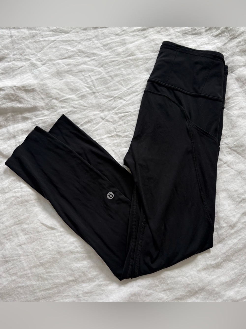 Lululemon Black Fast and Free 23” 5 pocket